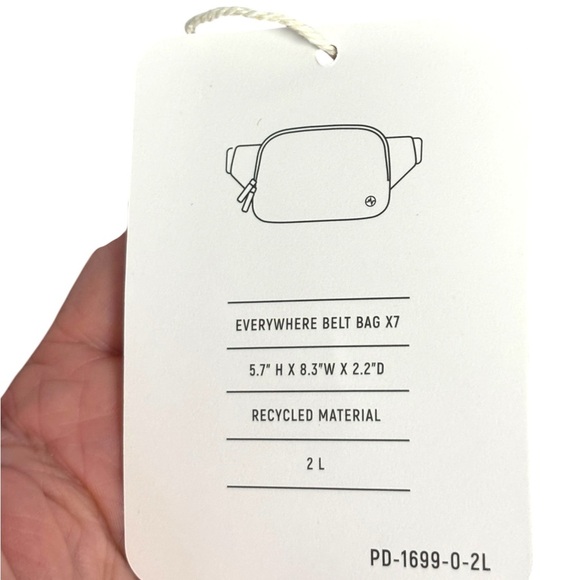 NWT “Raw Linnen” Pander 2L Belt Bag w Silver Zippr. Ofrs welcm, 15% offw2+bndle. - Picture 5 of 13